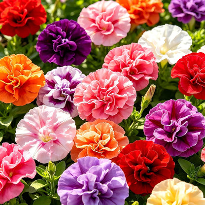 3000pcs Petunia Seeds Showy Blooms For Home Garden Landscaping