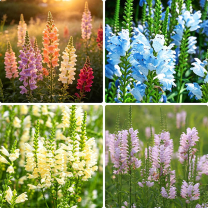 150pcs Obedient Plant Seed for Planting,  Mixed Perennial Flower Plants, Non-GMO Heirloom for Home Garden