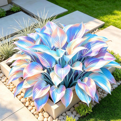 100Pcs Simple to Plant Hosta Seeds possess stable resilient growth traits for lasting foliage display across growing cycles
