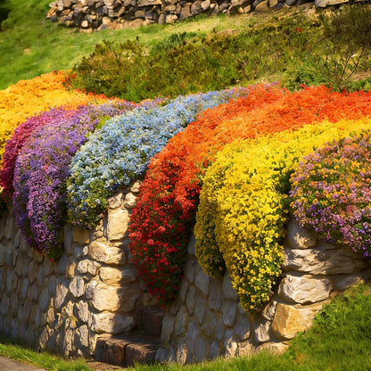 480Pcs Creeping Thyme Seeds for Planting Perennial Magic Ground Cover Plant Seeds - Non-GMO Heirloom Serpyllum Thyme Seeds for Garden Outdoor Home