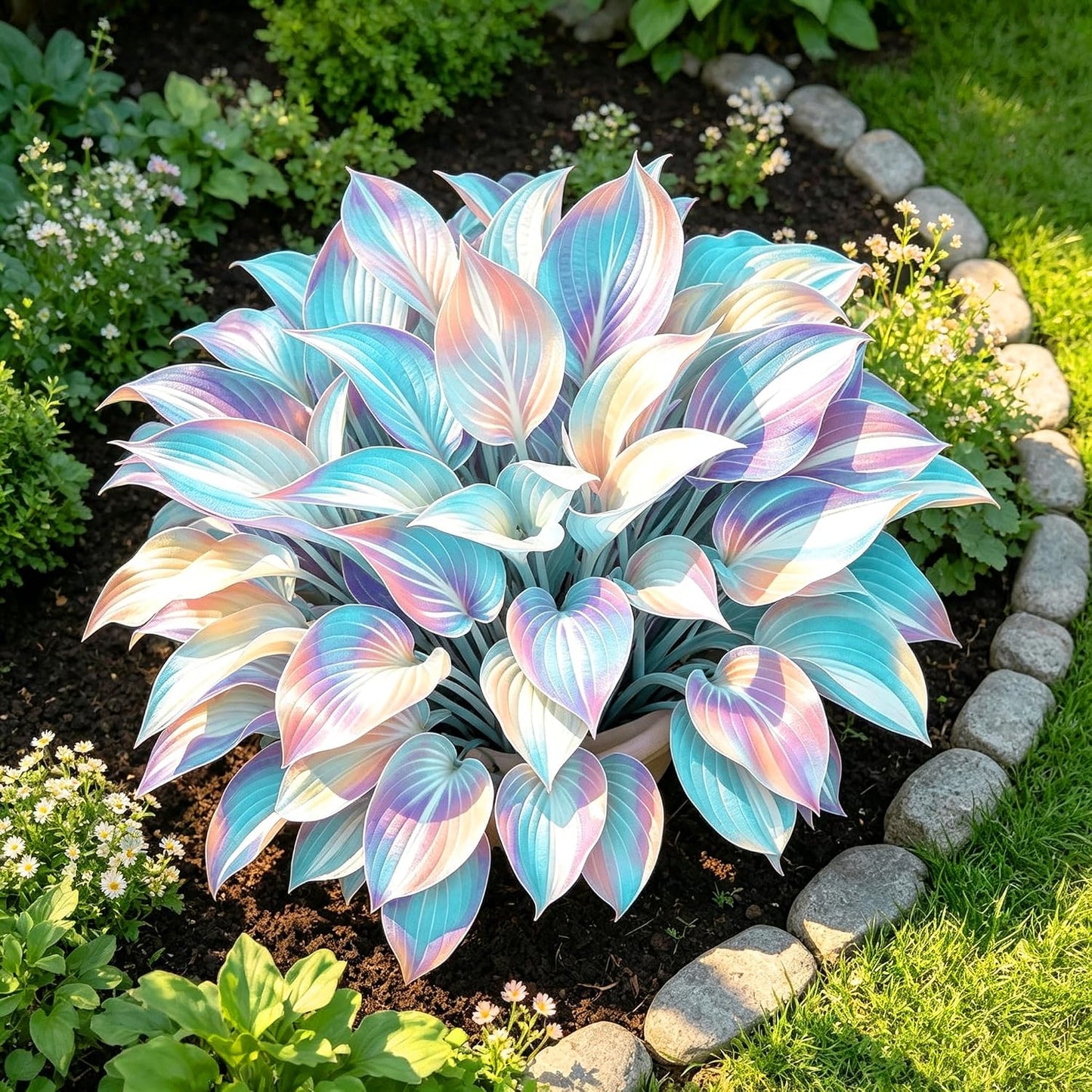 100Pcs Simple to Plant Hosta Seeds possess stable resilient growth traits for lasting foliage display across growing cycles