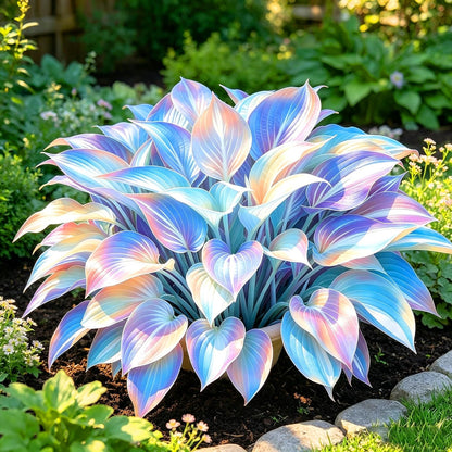 100Pcs Simple to Plant Hosta Seeds possess stable resilient growth traits for lasting foliage display across growing cycles