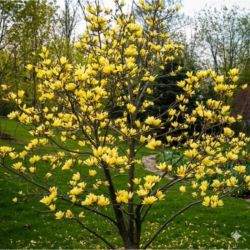 30Pcs Magnolia Seeds pair beautifully with ornamental shrubs to enrich multi layered landscape structure