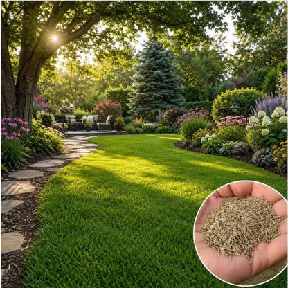500Pcs Grass Seed for Planting, Zoysia Grass Seed for Lawn, Soft Fine Ground Cover for Landscape