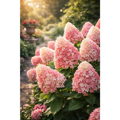 50pcs Strawberry Hydrangea seeds Pink Perennial Flower, Hardy Ornamental
