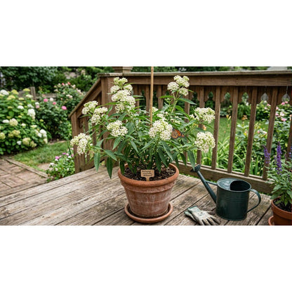 200pcs Milkweed Seeds for planting in residential garden beds and private open yard spaces