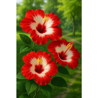 100 Mixed Hibiscus Flower Seeds Color Heirloom Home Garden Seeds