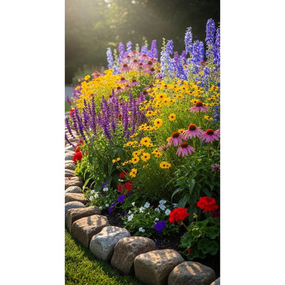 899Pcs Mix Wildflower for planting form diversified natural clusters in sunny garden zones and courtyard open areas