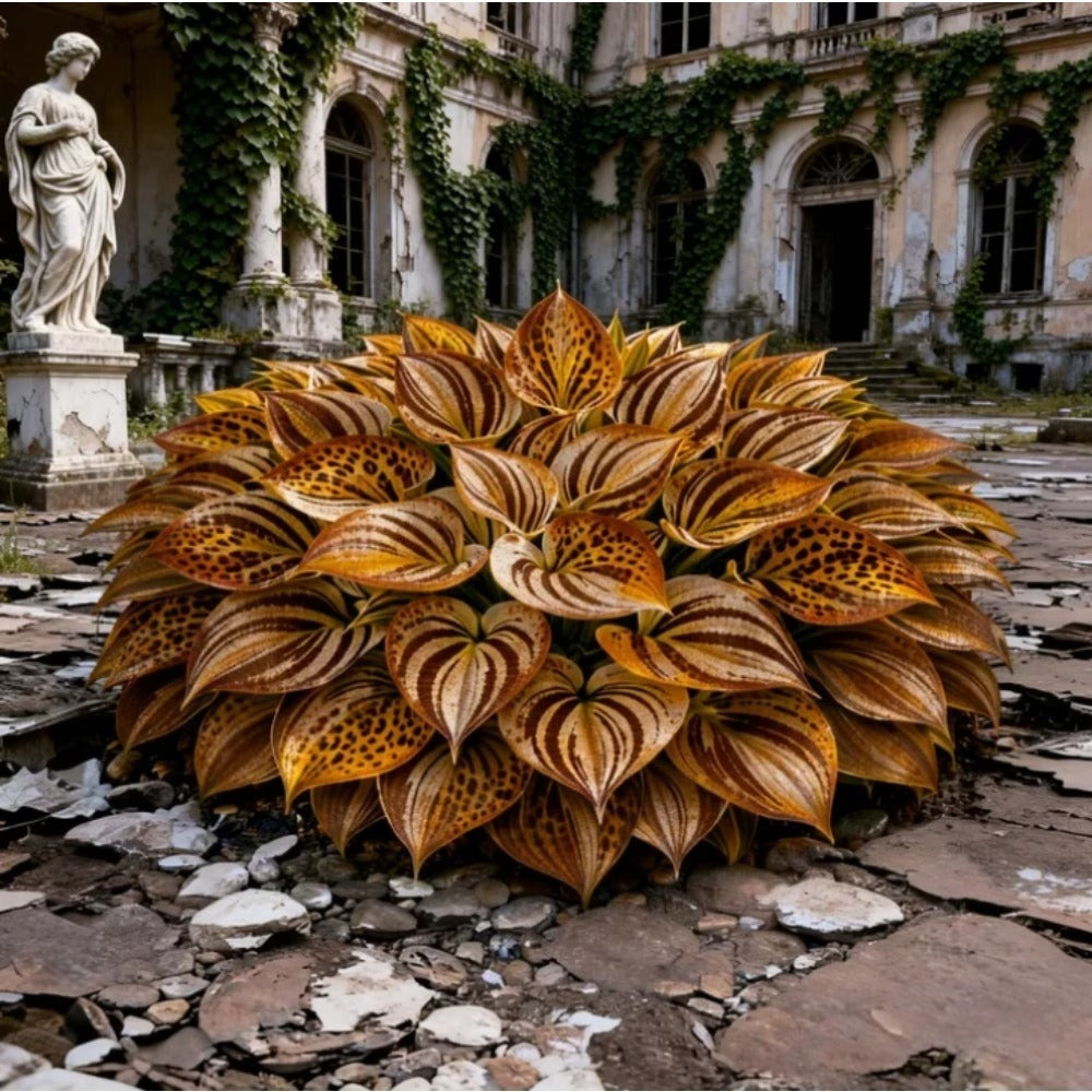 100pcs Hosta Seeds Mix for Planting, Mixed Colors,Dual Use for Ground Cover & Pots, Create Cool Shaded Garden Outdoor