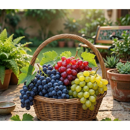 50pcs Grape Seeds Easy To Grow Works Well In Temperate Climate Gardens With Warm Summers And Mild Winter Conditions