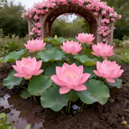 Bowl Lotus Seeds , Dwarf Patio Pond Variety, Pack of 12 Seeds easy care