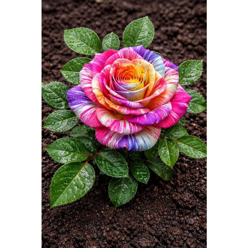 Multi Color Rose Seeds 100 Pack Cold Resistant Perennial Flower Seeds