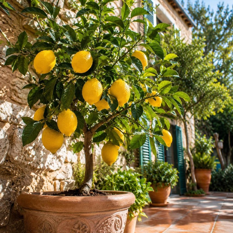 30pcs Heirloom Lemon Seeds Non-GMO Citrus Bonsai Fruit Tree Garden Planting