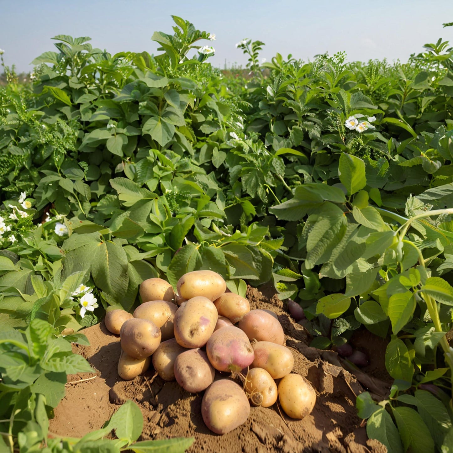200pcs Potato Seeds Friendly for new gardeners grow into full bushy foliage clusters with steady seasonal development