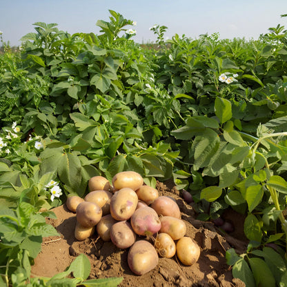 200pcs Potato Seeds Friendly for new gardeners grow into full bushy foliage clusters with steady seasonal development