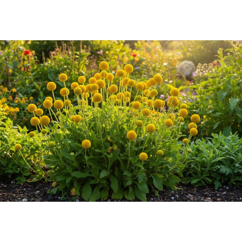 10pcs Yellow Billy Button or Craspedia Seeds -   Home Gardening, Hobby Farming