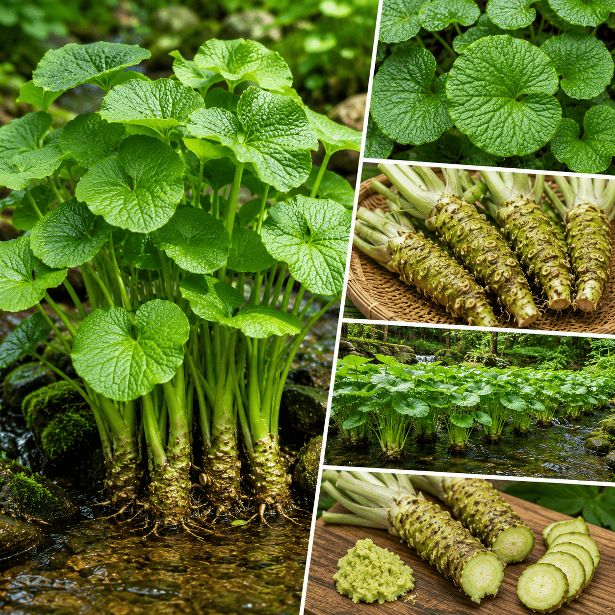 200pcs Wasabi Seeds Friendly for new gardeners grow into full neat mounded clumps with steady seasonal foliage renewal features