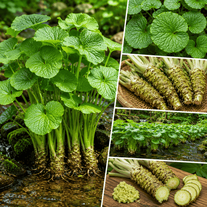 200pcs Wasabi Seeds Friendly for new gardeners grow into full neat mounded clumps with steady seasonal foliage renewal features
