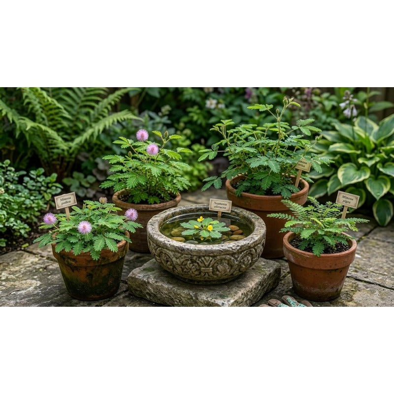 75Pcs Novice Easy Grow Sensitive Plant Seeds perfect for sowing in indoor display corners, balcony shaded spots and quiet garden nooks