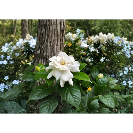 100 Gardenia Seeds – Fragrant Creamy White Flowers, Evergreen Shrub