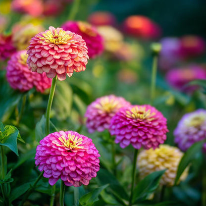 198Pcs Effortless To Care For And Highly Decorative Zinnia Seeds Upgrade Any Dull Outdoor Area Instantly