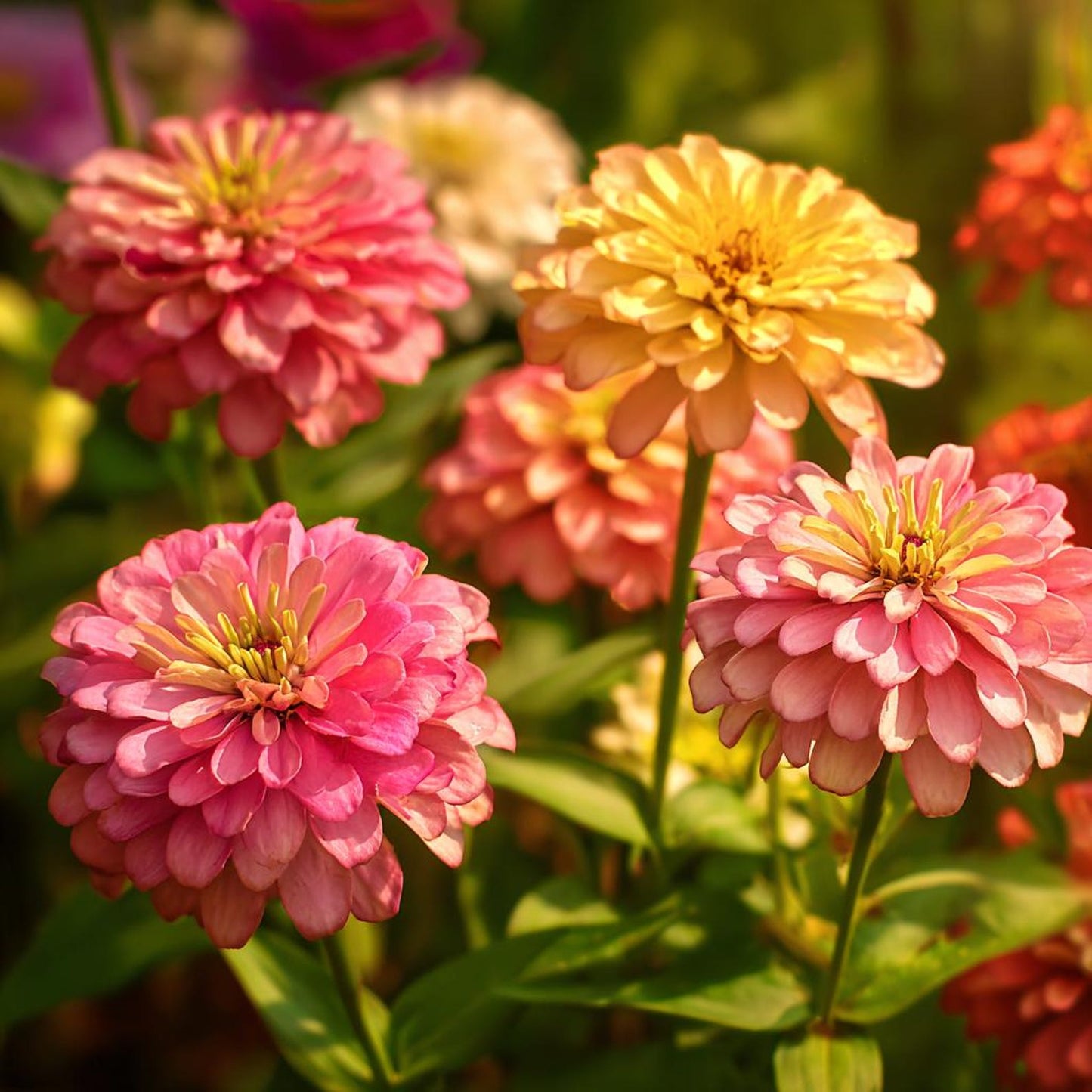 198Pcs Effortless To Care For And Highly Decorative Zinnia Seeds Upgrade Any Dull Outdoor Area Instantly