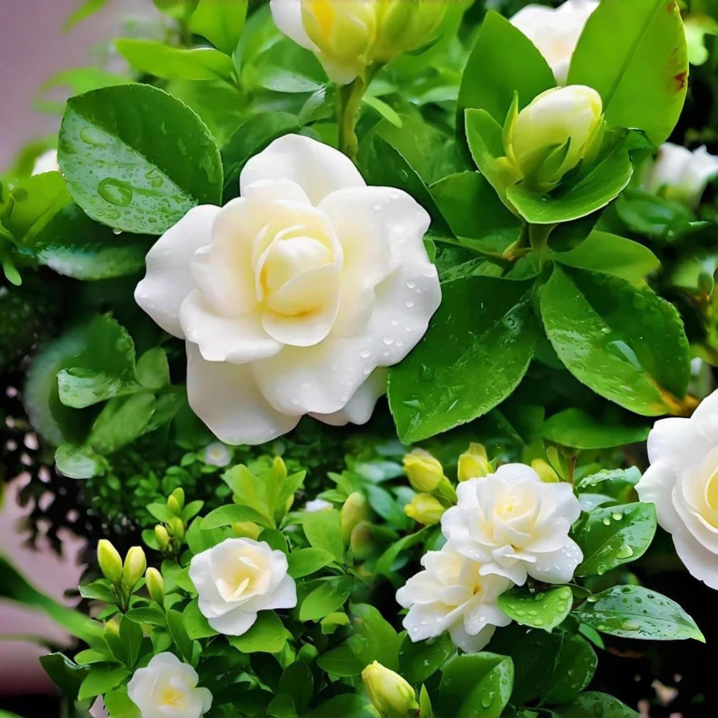 100 Gardenia Seeds – Fragrant Non GMO Flower for Indoor & Outdoor