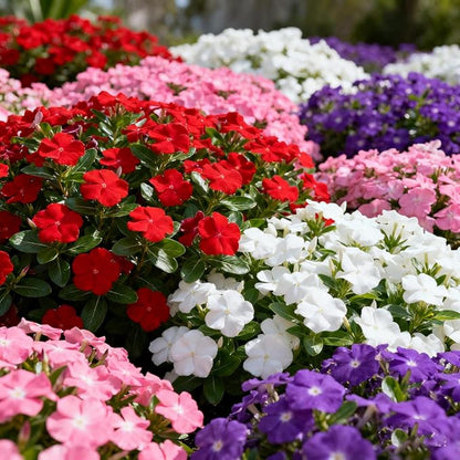 100 Vinca Periwinkle Seeds Mixed Color Ground Cover Perennial Garden Flower Plants Heirloom Seeds