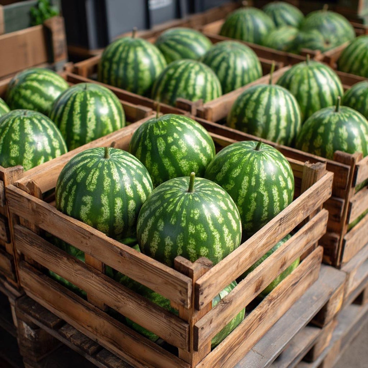 50Pcs Watermelon Seeds Easy to Grow Black Seeds for Home Garden
