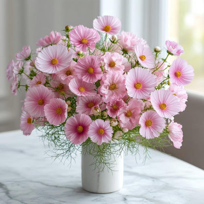 100Pcs Cosmos Seeds Easy To Grow Suitable For Creating Full Vibrant Garden Beds