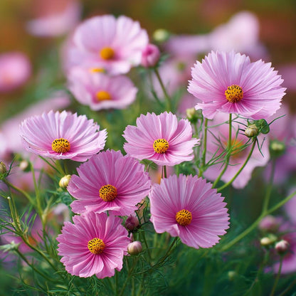100Pcs Cosmos Seeds Easy To Grow Suitable For Creating Full Vibrant Garden Beds