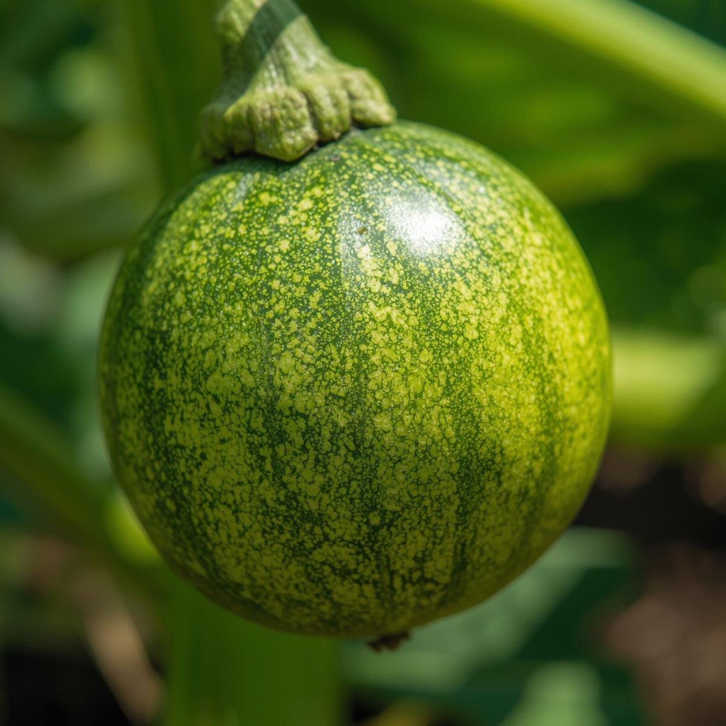 50 Round Zucchini Seeds – Non-GMO Heirloom Globe Summer Squash Seeds for Home Vegetable Gardens