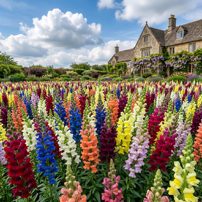 1000 Mixed Snapdragon Seeds for Colorful Garden Flower Planting Easy Long Blooming Flowers