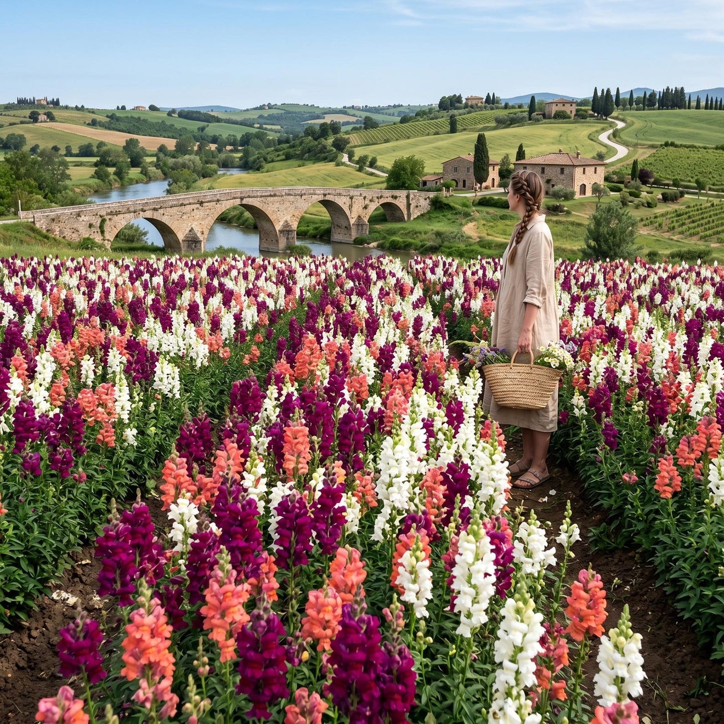1000 Mixed Snapdragon Seeds for Colorful Garden Flower Planting Easy Long Blooming Flowers