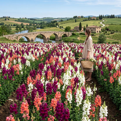1000 Mixed Snapdragon Seeds for Colorful Garden Flower Planting Easy Long Blooming Flowers