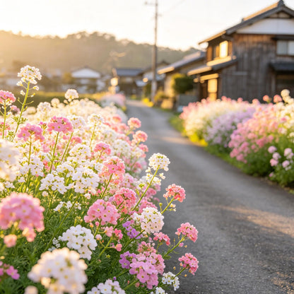 1000 Mixed Alyssum Seeds Fragrant Multi Colored Annual Flowers For Romantic Spilling Ground Cover