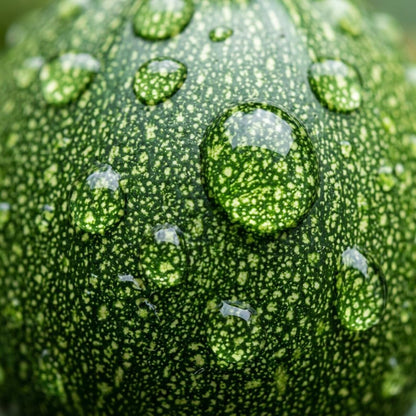 50 Round Zucchini Seeds – Non-GMO Heirloom Globe Summer Squash Seeds for Home Vegetable Gardens