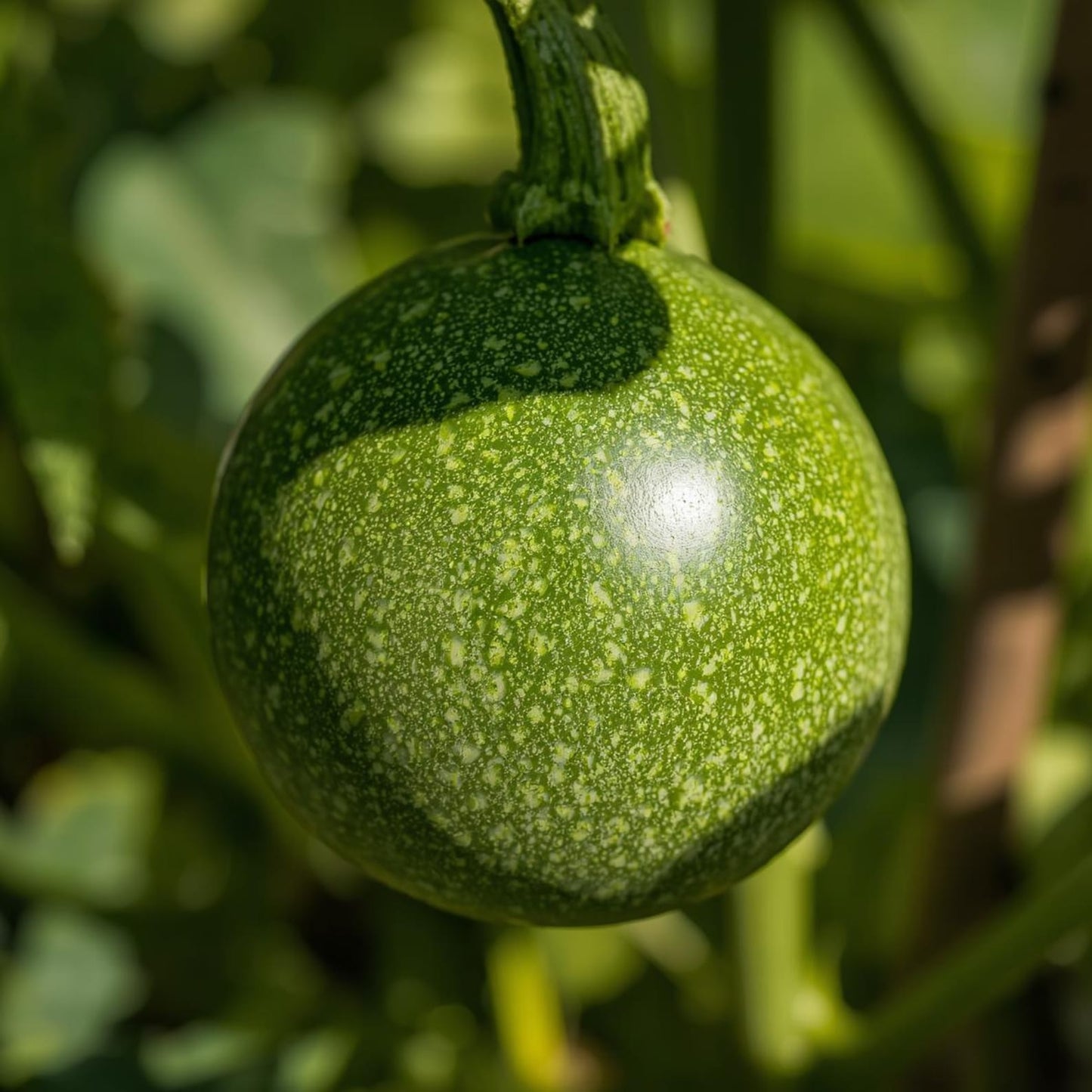 50 Round Zucchini Seeds – Non-GMO Heirloom Globe Summer Squash Seeds for Home Vegetable Gardens