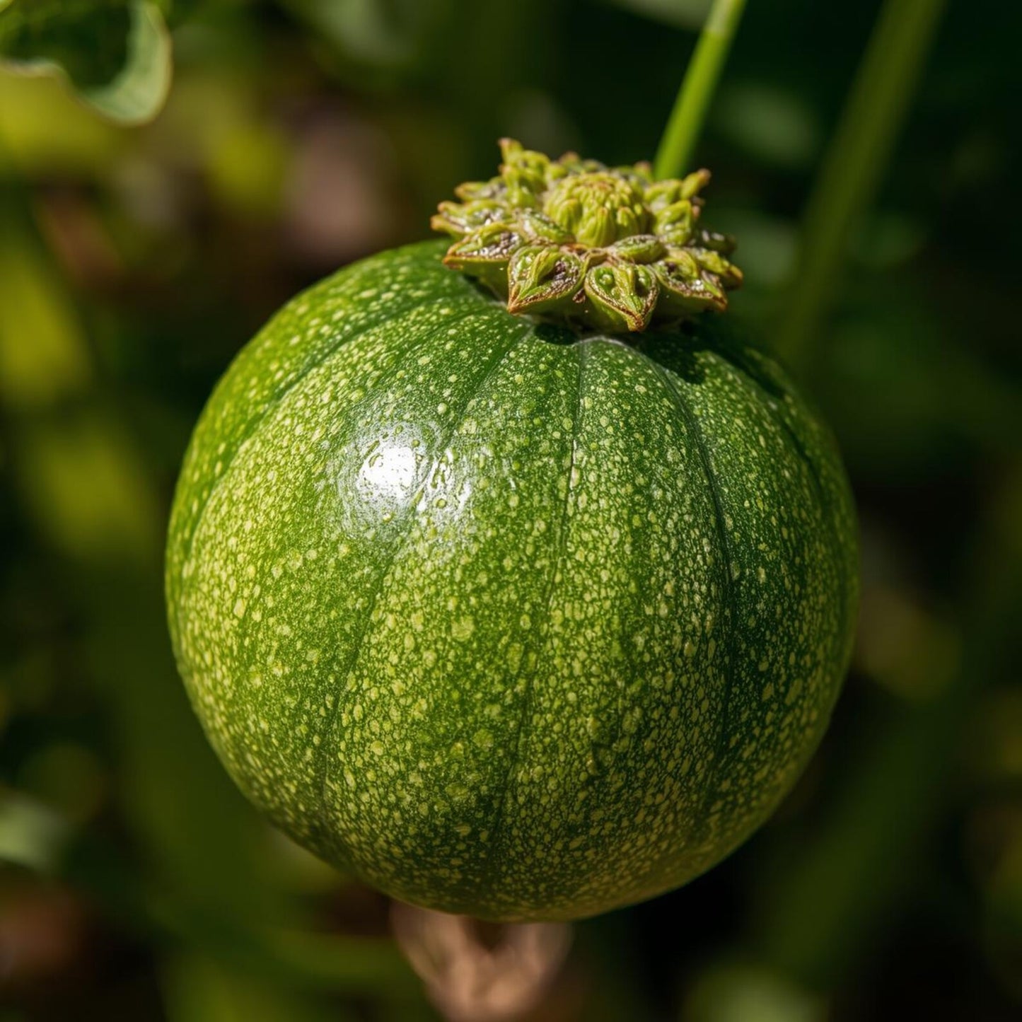50 Round Zucchini Seeds – Non-GMO Heirloom Globe Summer Squash Seeds for Home Vegetable Gardens