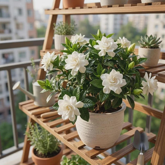 100 Cape Jasmine Seeds Fragrant Gardenia Flowers for Garden & Patio