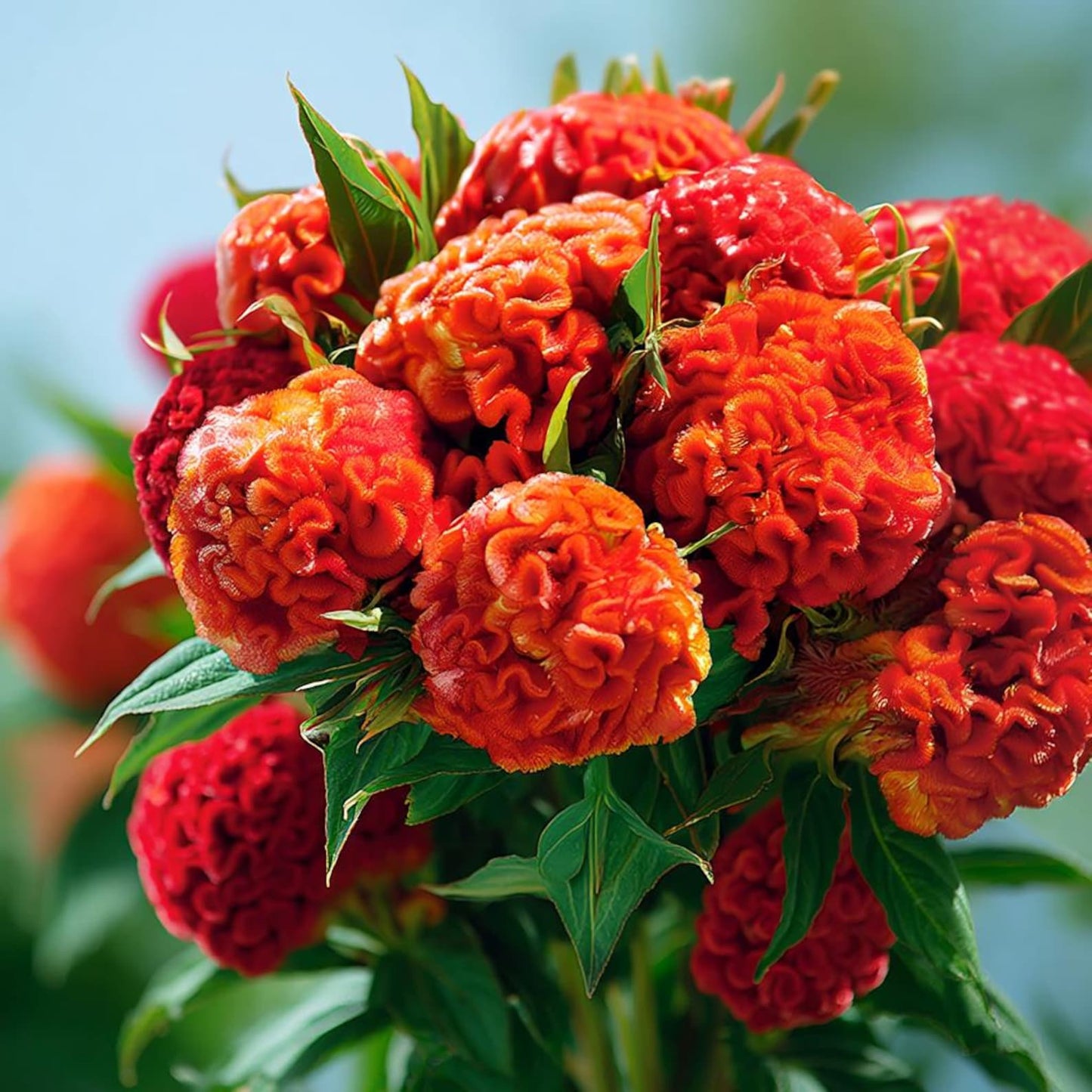 200pcs Celosia Seeds Convenient for Cultivation adapt calmly to regular temperature shifts in mild temperate zones