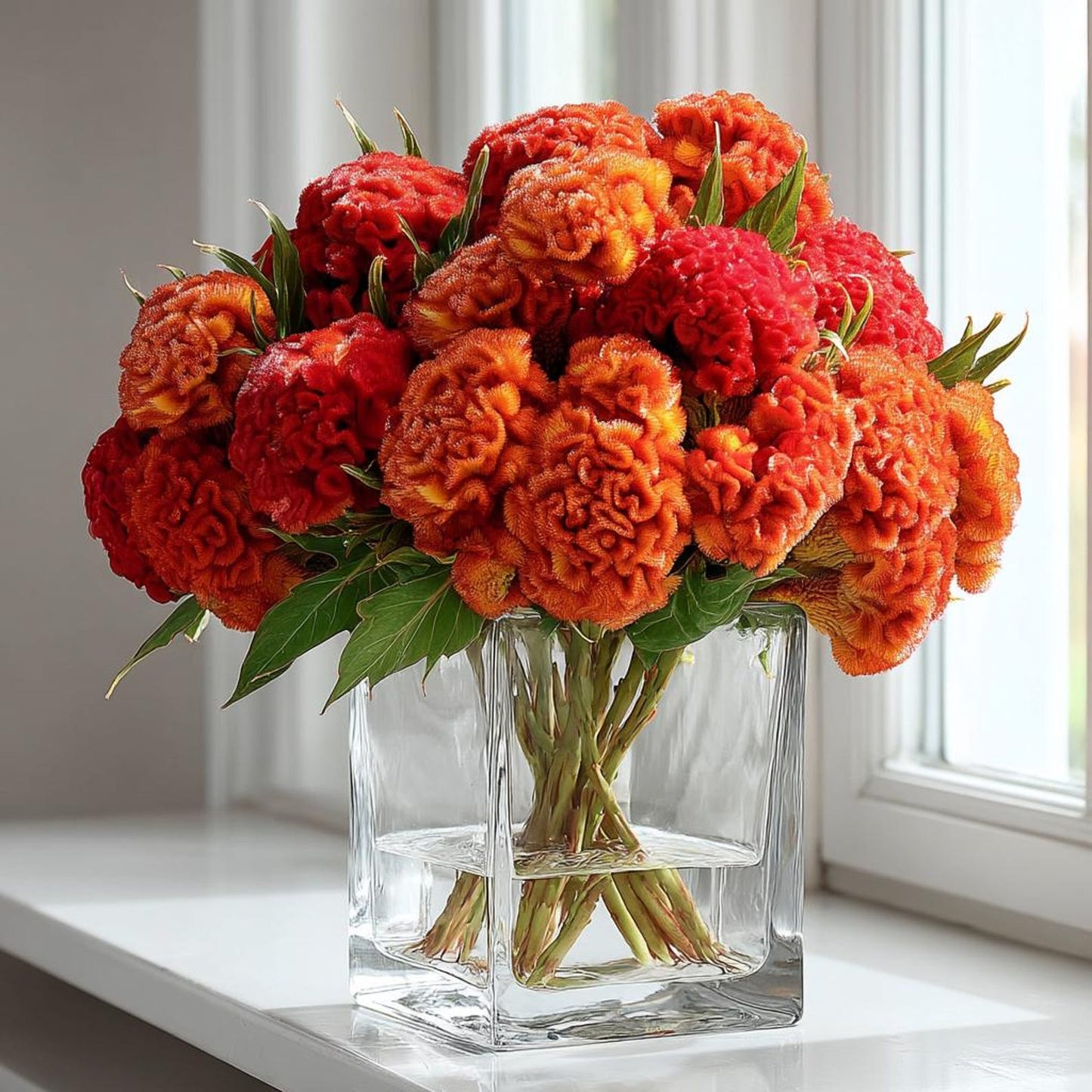 200pcs Celosia Seeds Convenient for Cultivation adapt calmly to regular temperature shifts in mild temperate zones