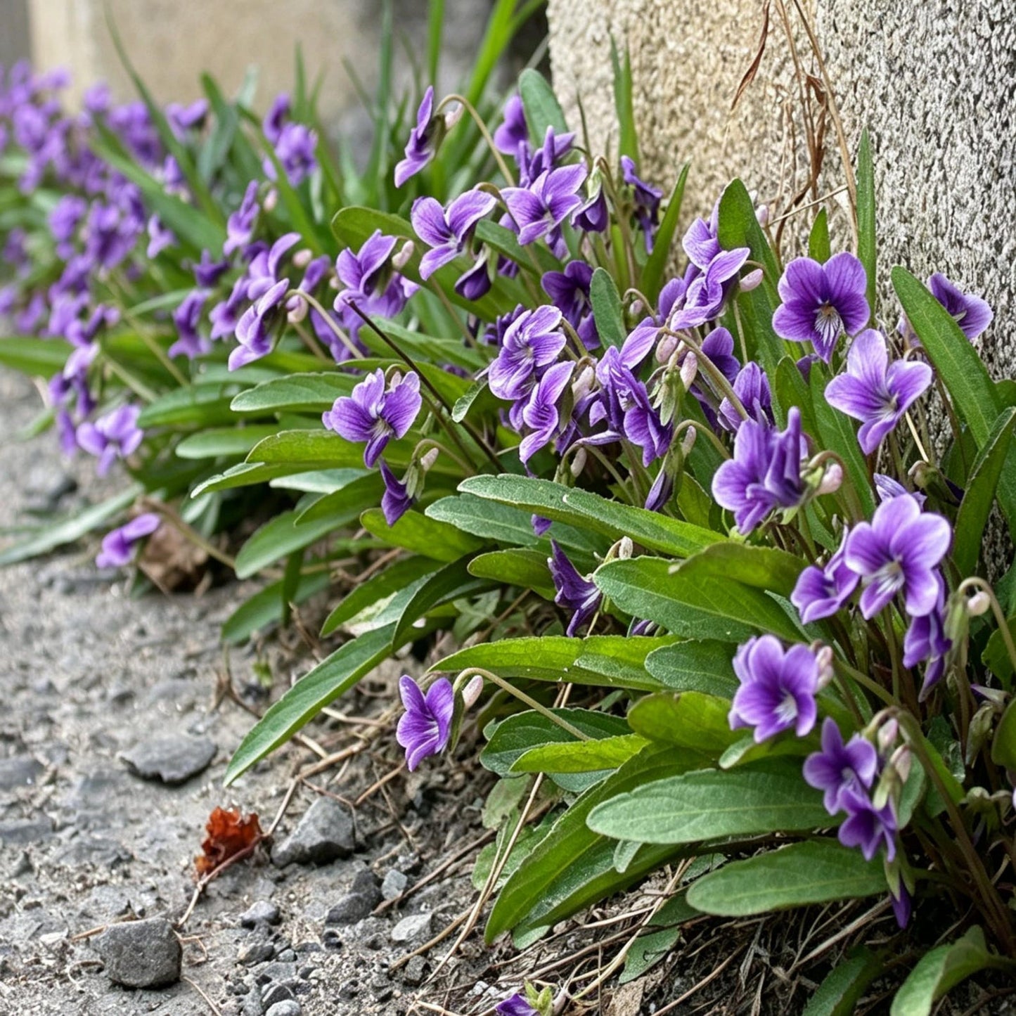 500pcs Purple Violet Seeds, Cut Flowers, Home Garden, Flower Seeds, Heirloom & Non-GMO, Easy to Grow