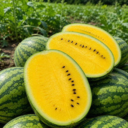 50Pcs Ornamental Watermelon Seeds Drought Tolerant Multi-Color Seeds with Watermelon Seeds for Arbor Trellis