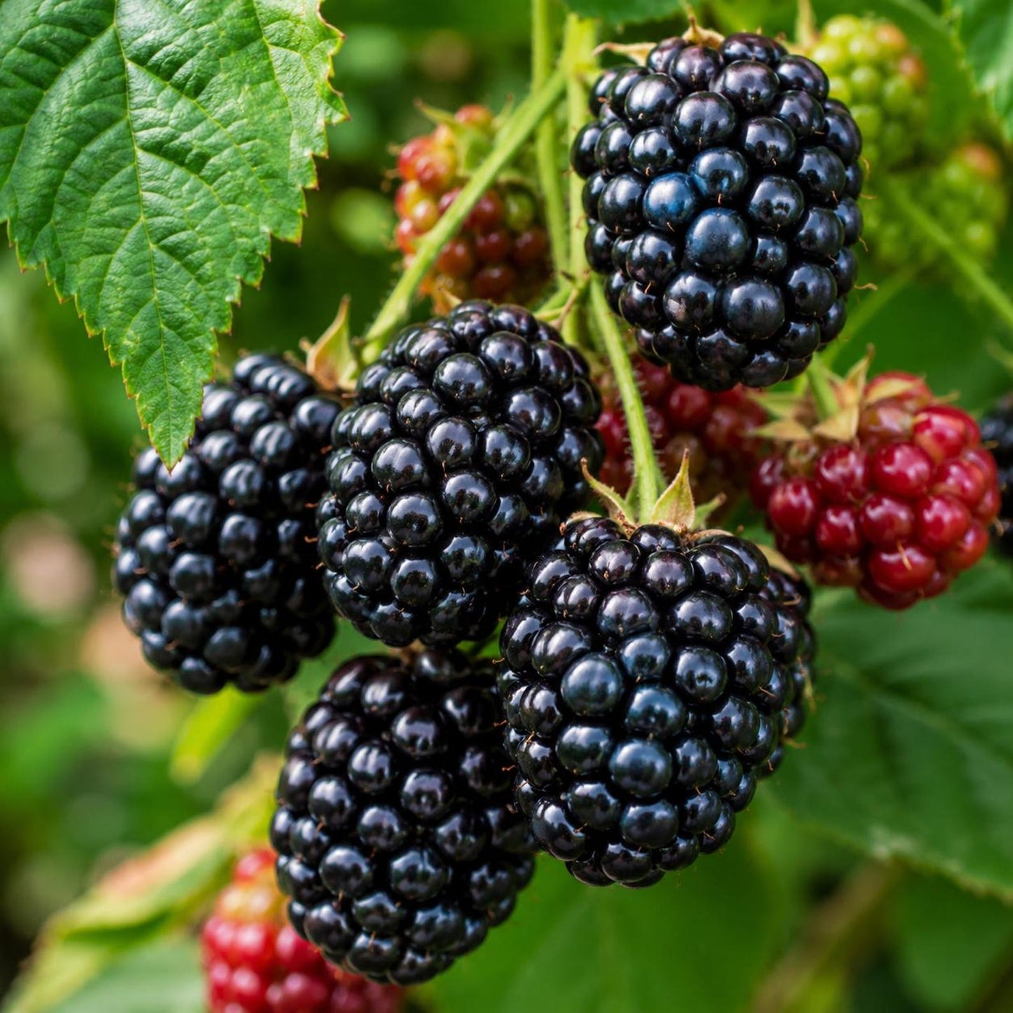 185Pcs Rustic Style Bushes Blackberry Seeds Country Charm For Rural Gardens Simple To Cultivate