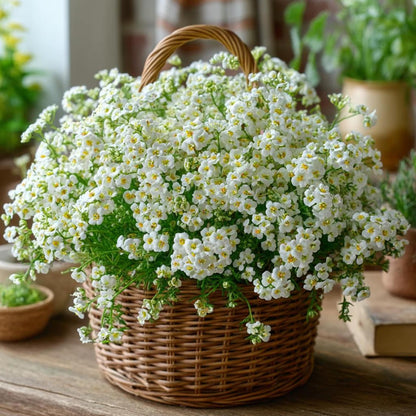 Carpet of Snow Sweet Alyssum 1000 Seeds | White Fragrant Ground Cover