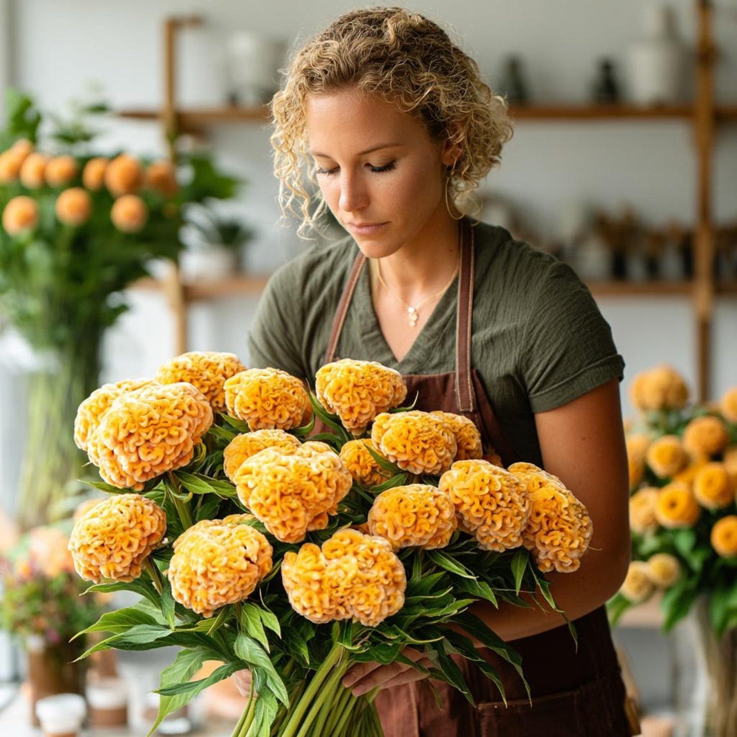 200pcs Straightforward Growing Celosia Seeds ideal for lining garden paths, walkways and quiet patio borders