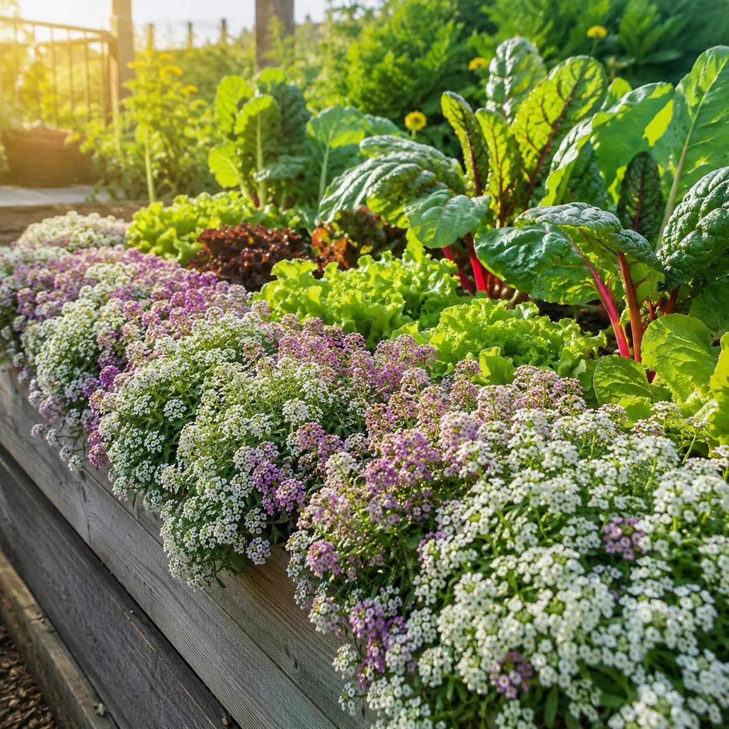 1000pcs Fragrant Sweet Alyssum Seed Pack Outdoor Landscape Planting