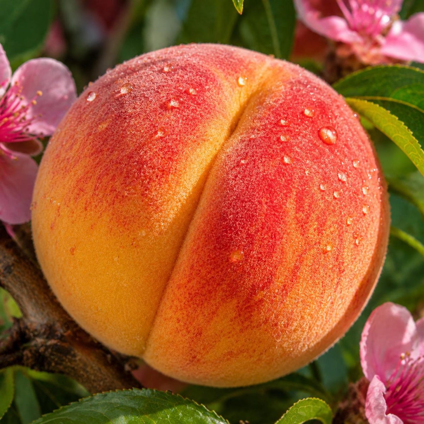 Peach Tree Seeds 10Pcs Heirloom for Planting Grow Your Own Juicy Sweet Peaches