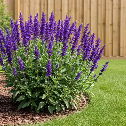 200pcs Blue Sage Seeds Simple to Grow add airy vertical texture to plain open yard and meadow style landscapes